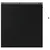 Venecijanska roleta Crna 150 x 160 cm 35 mm