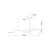 HOME LIGHT Solea 12 LED luster crni