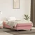 Vidaxl Box spring postelja z vzmetnico roza 80x200 cm žamet