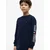 TOMMY HILFIGER Majica TEAM marine/bela