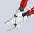 Knipex sečice kose za plastiku pod uglom od 45° 160mm 72 11 160