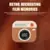 Bluetooth slusalice Airpods Retro camera zelene