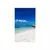 Plakat s paspartujem plaža Anse Source - 20x30 no frame