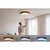 LED prigušiva stropno svetlo SM. GALAXY M. LED/24W/230V, prečnik 55 cm, sivo/belo + daljinski upravljač