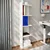 Hanah Home polica za knjige Aura, 37,8 cm, bela