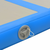 vidaXL Napihljiva gimnastična podloga s tlačilko 300x100x10 cm modra