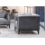 Atelier del Sofa Fotelja Trendy 105x79x89cm Tamnosiva