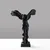 Atelier Del Sofa Dekorativna figura Nike, 28x40x18 cm, Crna