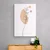 Slika minimalistični list na belem ozadju No3 - 40x60