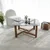 Hanah Home Zen Sto za dnevnu sobu, Braon