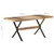 vidaXL Jedilna miza 160x80x76 cm robusten mangov les