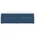 vidaXL vidaXL Box spring postelja z vzmetnico modra 140x190 cm blago, (21308581)