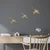 Aberto Design Zidna dekoracija Flying Swallow 1, 3 komada