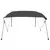 Tenda bimini s 4 luka antracit 243 x 196 x 137 cm