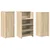 Recepcijski stol 135x50x103,5 cm od konstruiranog drva