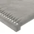 LED uzglavlje svjetlosivo 203 x 16 x 118/128 cm baršunasto