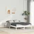 Vidaxl Posteljni okvir s stranskimi omaricami Bela 160 x 210 cm