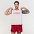 GymBeam Men‘s Varsity Tank Top White XL