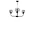 Opviq Luster 2588170, Crni