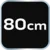 shumee Aluminijasta vodna tehtnica S 300, 3 libele, 80 cm