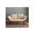 Atelier del Sofa Dvosed na razvlačenje Viper 2, Bež