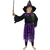 Dječji kostim vještice s palicama i šeširom (S)