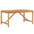 Vrtni blagovaonski stol 150 x 90 x 74 cm masivno bagremovo drvo