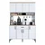 Hanah Home Komoda JE177 3348, 120x184.2x40 cm, Bela