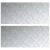 Stepenica Pravokutni 2 pcs Srebrno 90 x 40 cm Aluminij