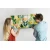 tulup.si Stenska magnetna tabla Akvarelne rože 120x60 cm