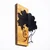 Aberto Design Zidna dekoracija African Woman, 35x3x50 cm, Crna