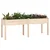 Sadilica s oblogom 203 x 53 x 76 cm od masivne jelovine