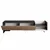 Hanah Home TV Komoda Parion, 165x41x35 cm, Belo-Crno-Orah