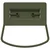 Ručke za ormariće 12 pcs Maslinasto zelena 85 x 45 mm Metal
