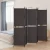 vidaXL Paravan 5-delni rjav 250x200 cm blago