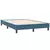 Box Spring krevet bez madraca tamnoplavi 120x210 cm samt
