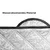 Windshield Sunshade with Magnet (145x95cm)