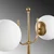 OPVIQ Podna lampa Antler 13766 Gold