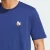 ADIDAS SPORTSWEAR Funkcionalna majica Dog Hoop temno modra/oranžna/bela