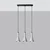Sollux SL.1225 - Luster na sajli REA 3xE14/12W/230V beton