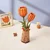 shumee Oranžni tulipan DIY - Rože Robotime