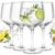 Excellent Houseware Kieliszki do ginu szklane 580 ml 4 szt.