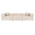 Atelier del Sofa Trosed Lora 108x65x303cm Krem