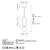 Opviq luster Loop-20456, 1 × E27, crni