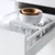 METOD / MAXIMERA Pod.orm.2front/2dnj/1srd/1vis.fiok, bela/Veddinge bela, 40x60 cm