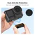 K&F DJI OSMO ACTION 6 Aluminum Alloy Magnetic Quick Release, with 1/4 screw adapter.