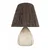 Opviq Stona lampa YL680, 25x20x35 cm, IP20, Braon-bela