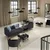 LILLEHEM Modul. sofa trosed s pom. stočićem, Gunnared tamnosiva/drvo