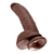 Dildo King Cock z modi 25cm, temnejši
