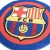 FC Barcelona: okrogla preproga - 60 cm